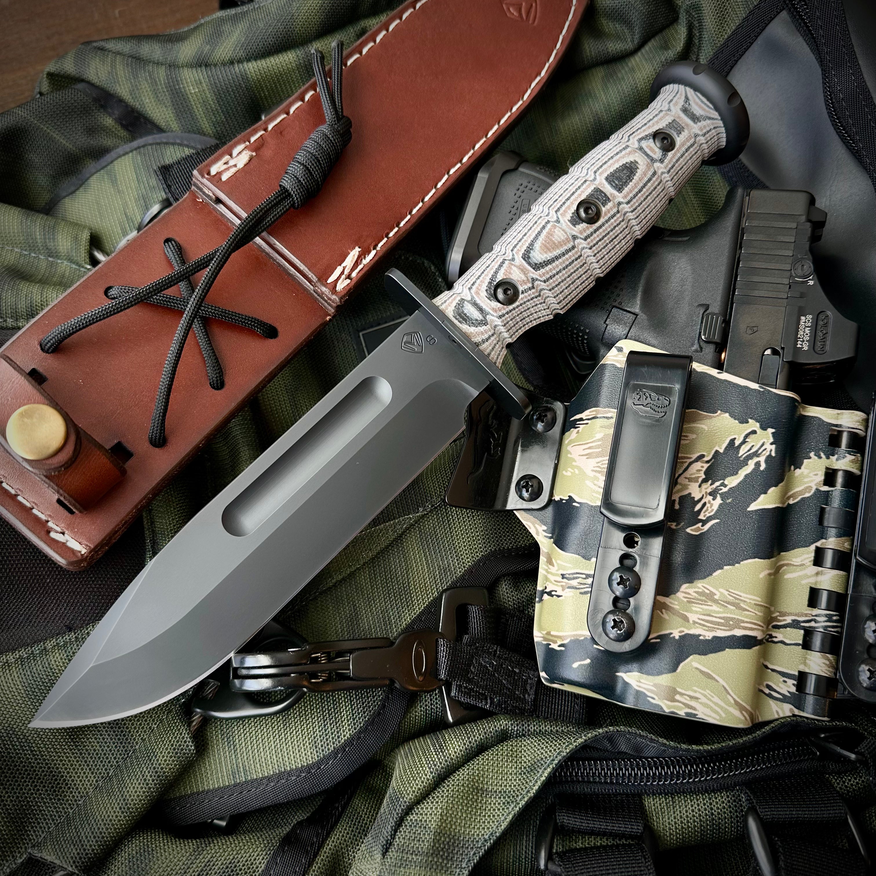 Medford Knives USMC Fighter Fixed Blade Knife