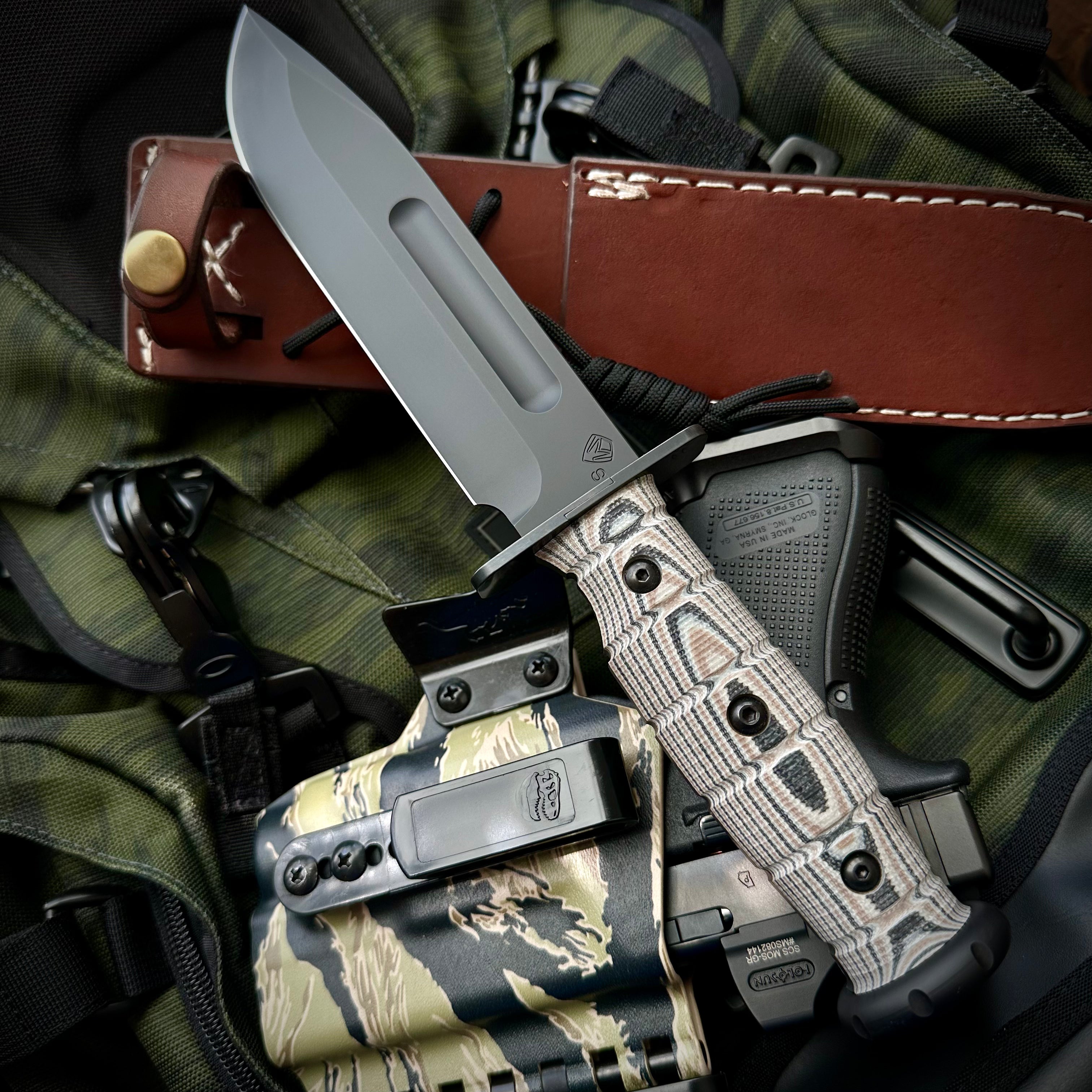 Medford Knives USMC Fighter Fixed Blade Knife