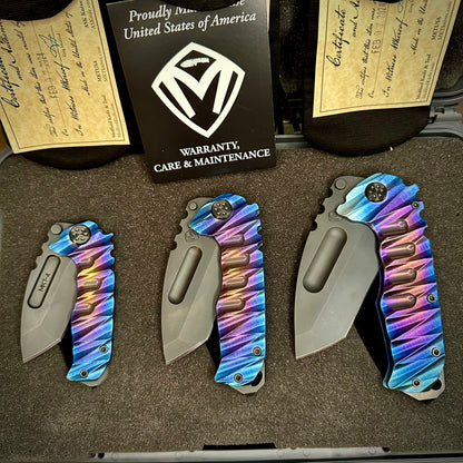 Medford Knife and Tool Praetorian Ti 3-Piece Box Set