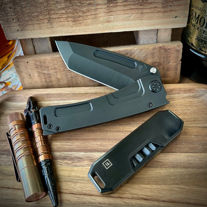 Medford Knives Marauder-H 3V Tanto Blackout