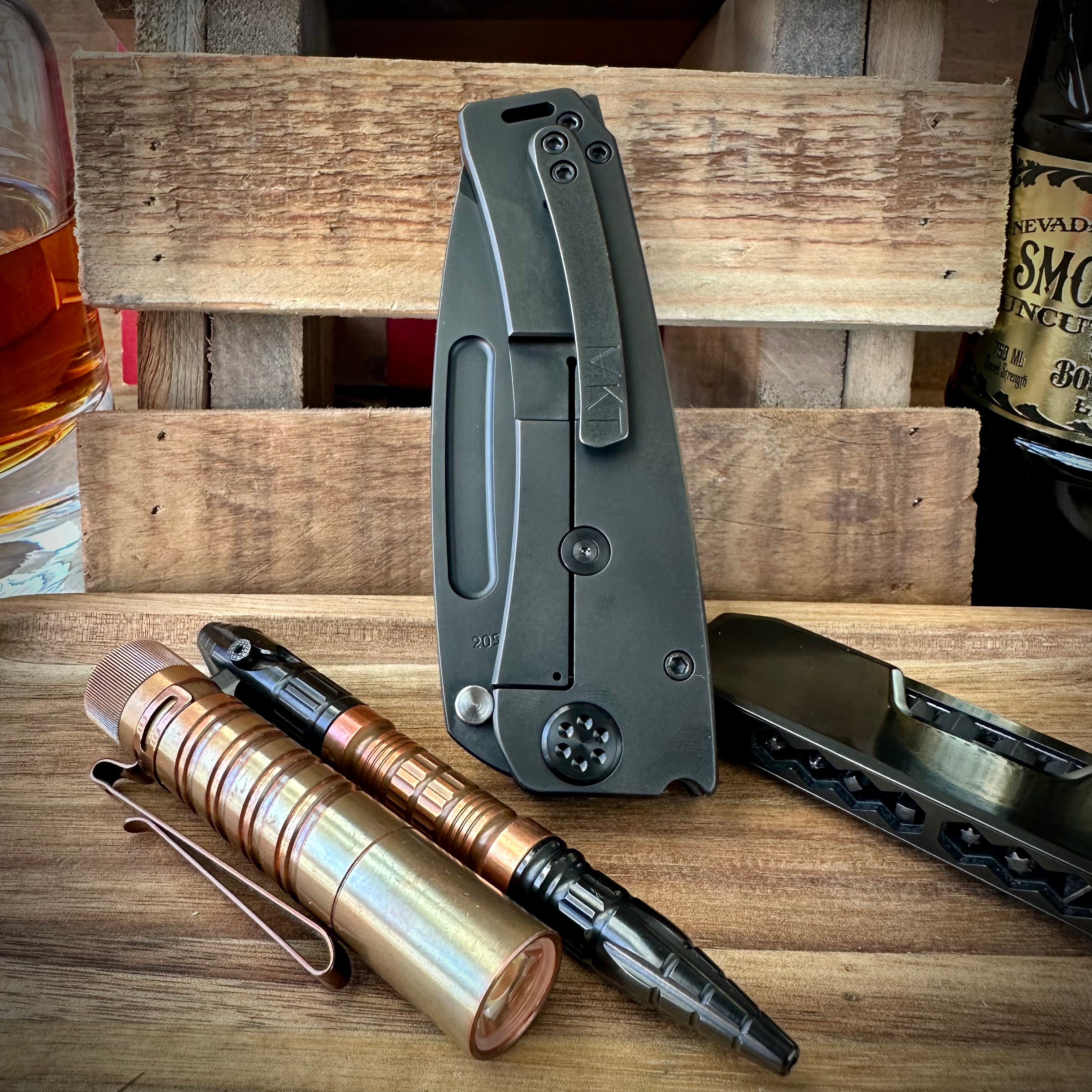 Medford Knives Marauder-H 3V Tanto Blackout