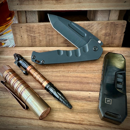 Medford Knives Praetorian Slim Flipper DLC Blackout S45vn Tanto